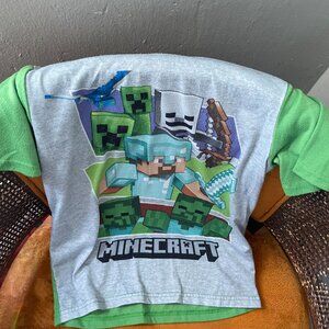boys' Minecraft character graphic t-shirt